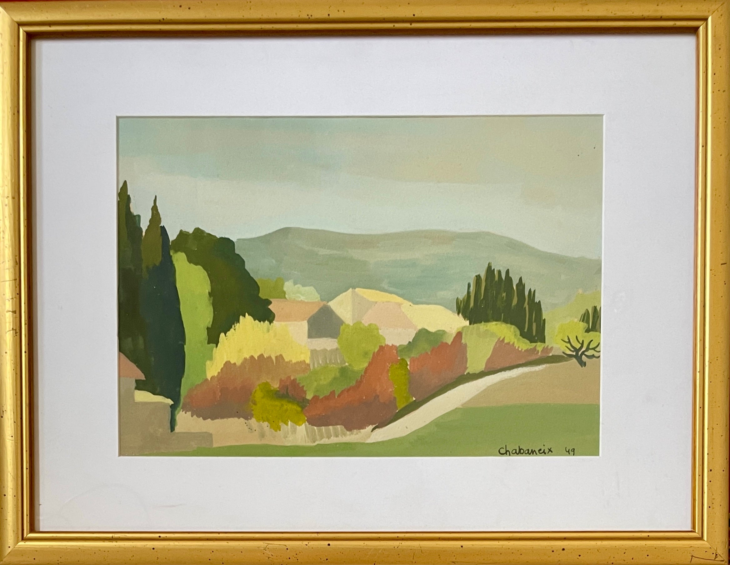 François DE CHABANEIX (1920-2003) - Paysage