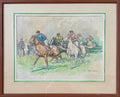Édouard ELZINGRE (1880-1966) - La course hippique
