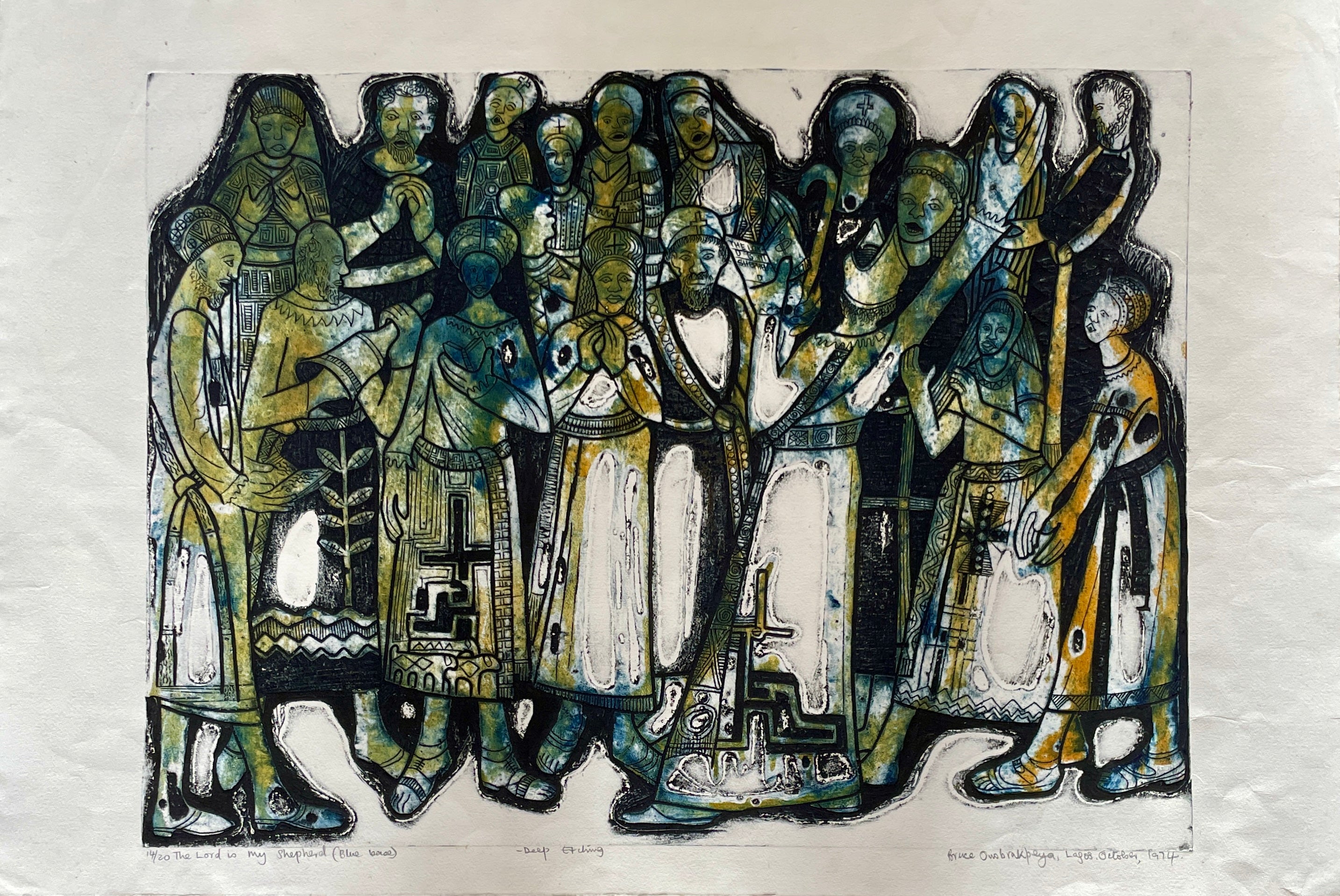Bruce ONOBRAKPEYA (1932) - The Lord is my Shepherd
