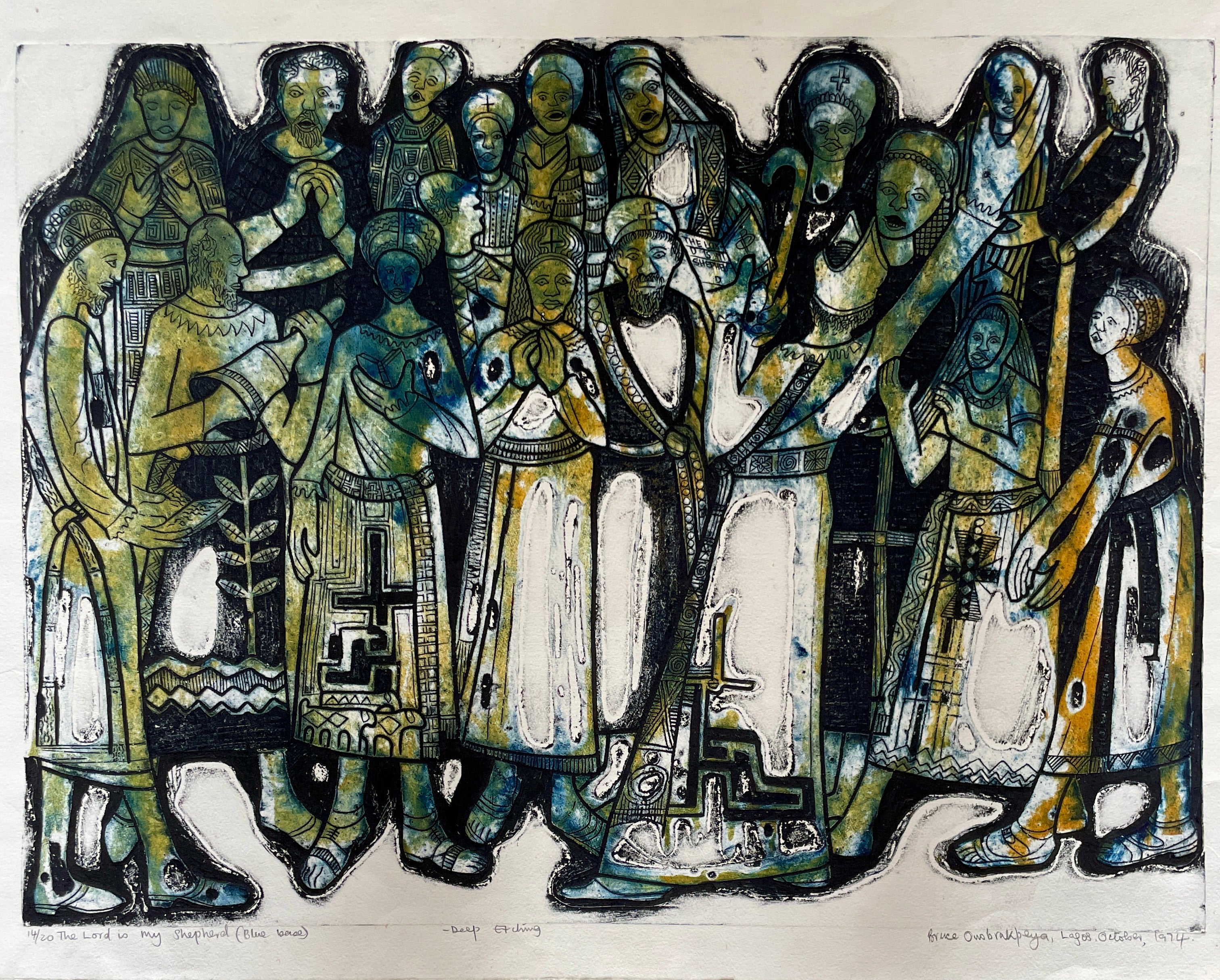 Bruce ONOBRAKPEYA (1932) - The Lord is my Shepherd