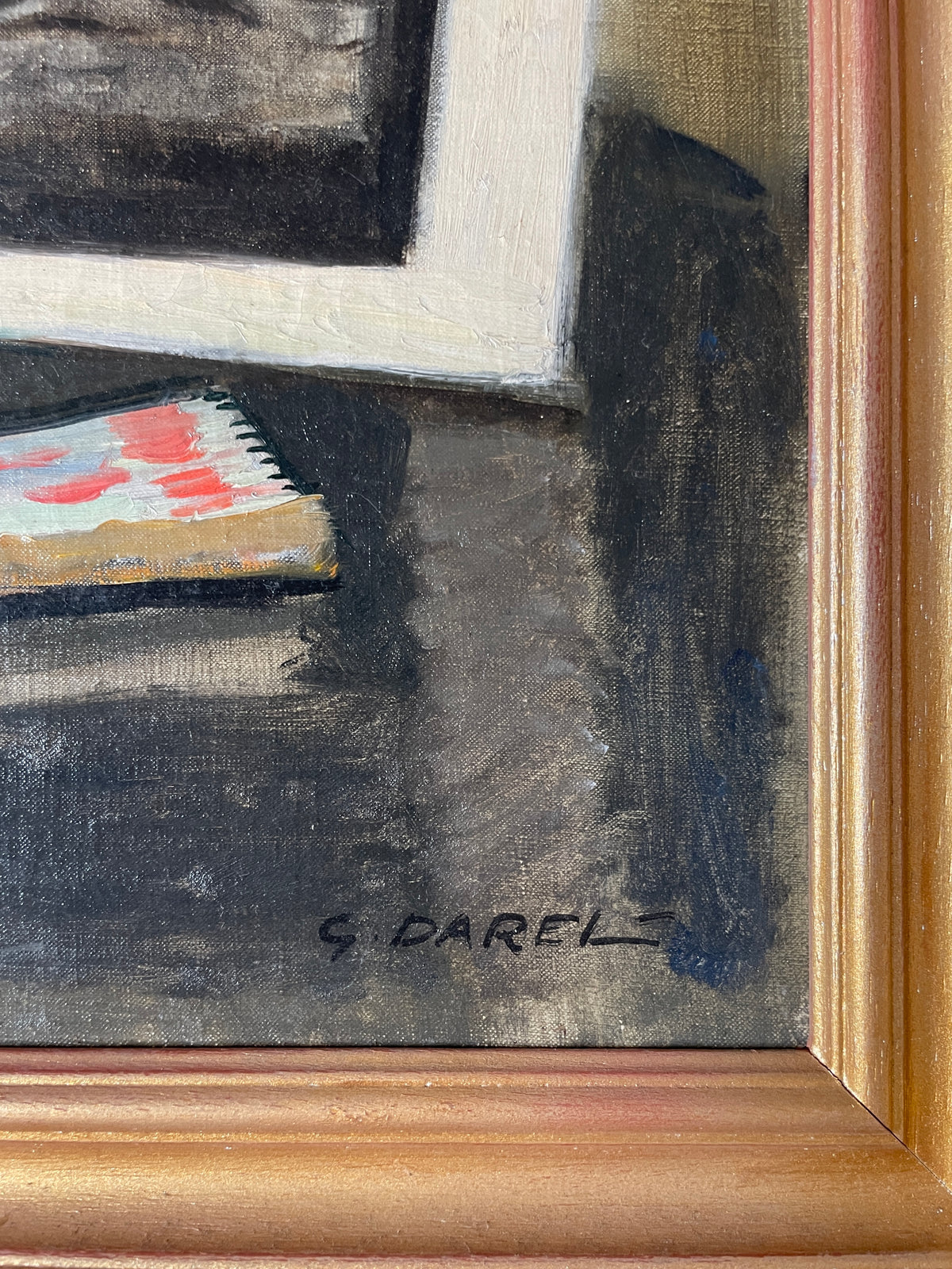 Georges DAREL (1892-1943) - Nature morte au vase fleuri