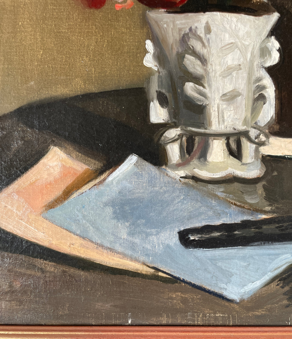 Georges DAREL (1892-1943) - Nature morte au vase fleuri