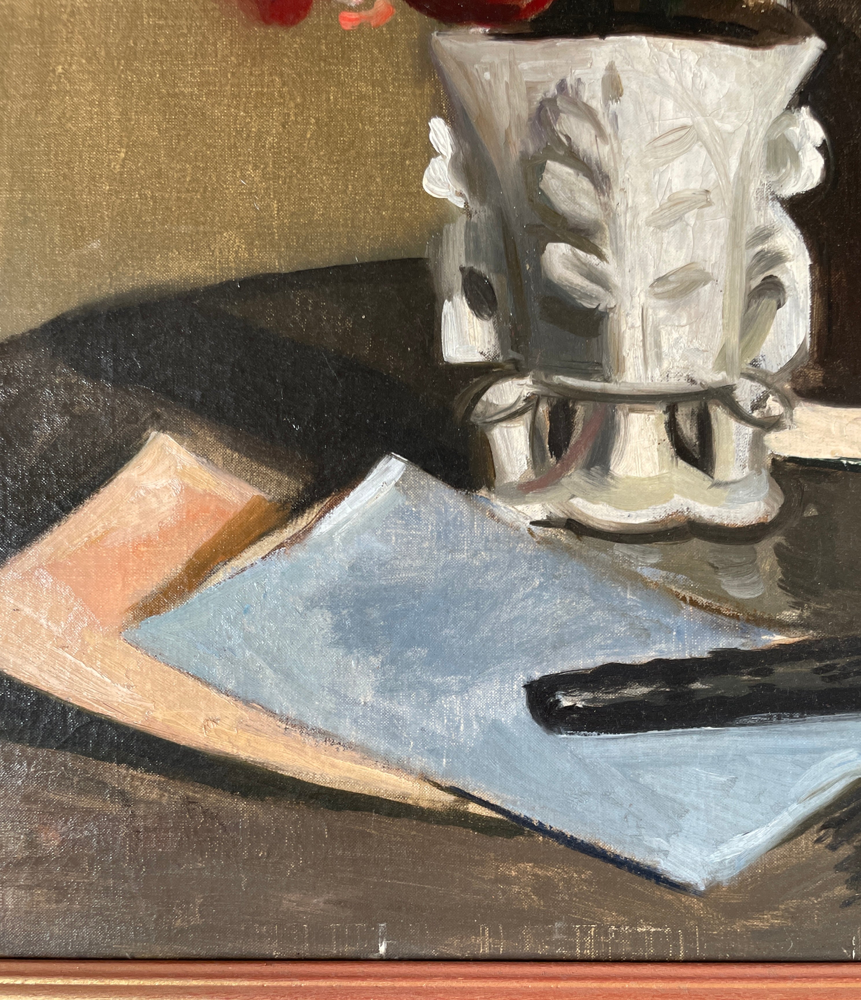 Georges DAREL (1892-1943) - Nature morte au vase fleuri