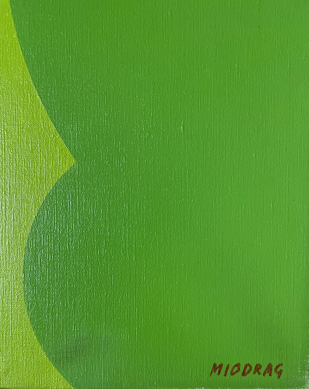 Miodrag DJORDJEVIC (1936) - Abstraction géométrique à bandes ondulantes