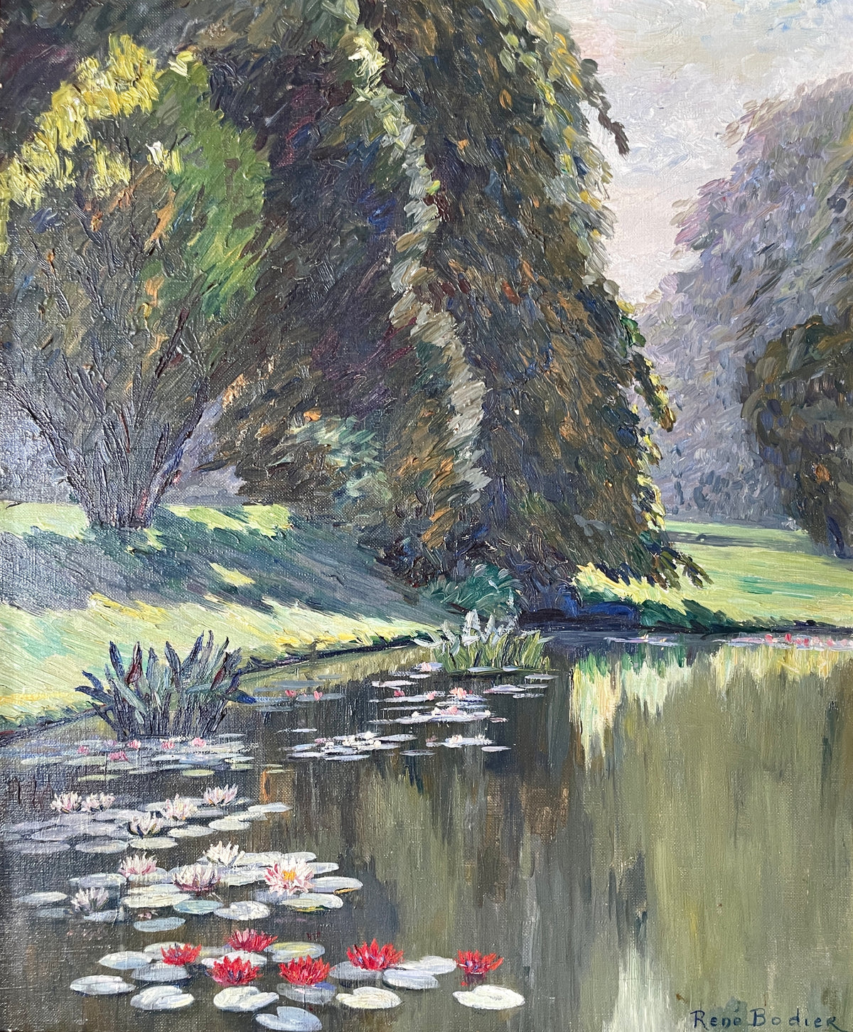 René BODIER (1884-1939) - Nymphéas