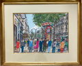 Roland HAMON (1909-1987) - Scène de rue parisienne