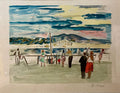 Yves BRAYER (1907-1990) - Marseille : La Corniche