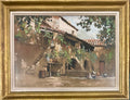 Émile WEGELIN (1875-1962) - Cour de ferme animée