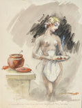 Georges VILLA (1883-1965) - Nu féminin debout