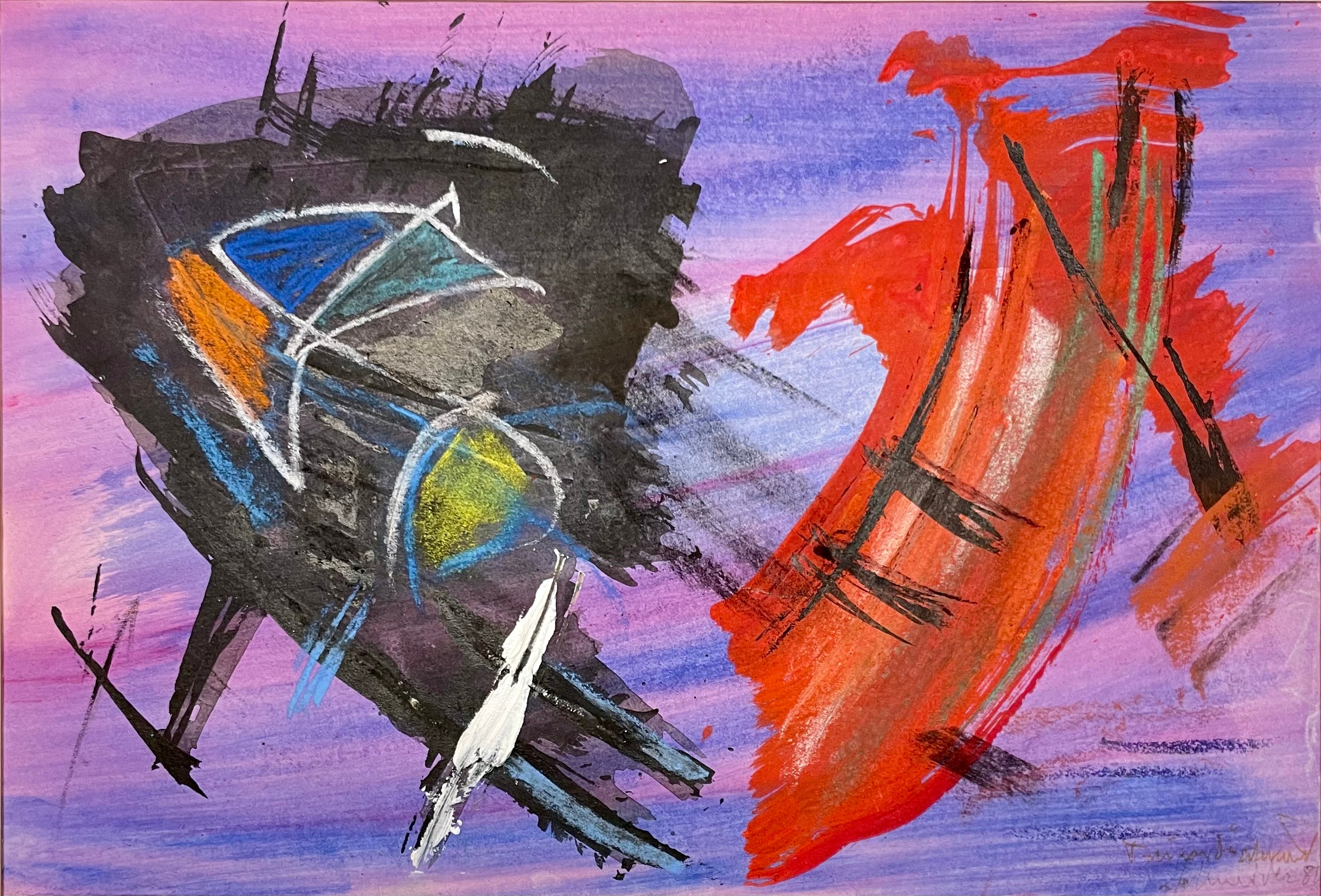 Gérard SCHNEIDER (1896-1986) - Composition lyrique abstraite